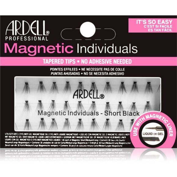 Ardell Magnetic Individual Lashes - Short Black - Picture 1 of 5